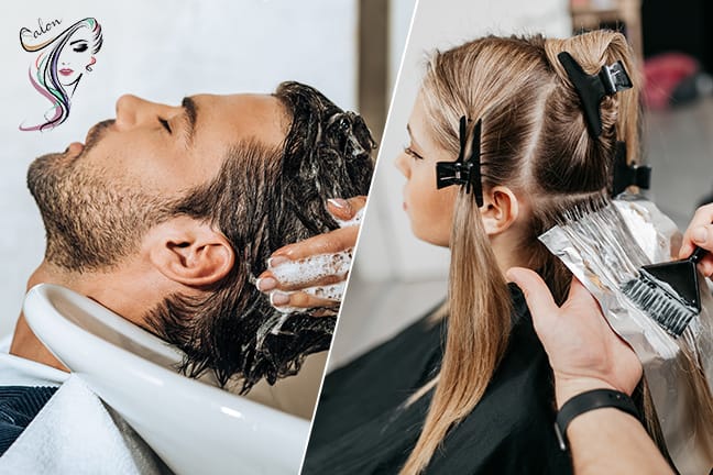 Coiffeurbesuch für Damen und Herren – optional mit Farbbehandlung