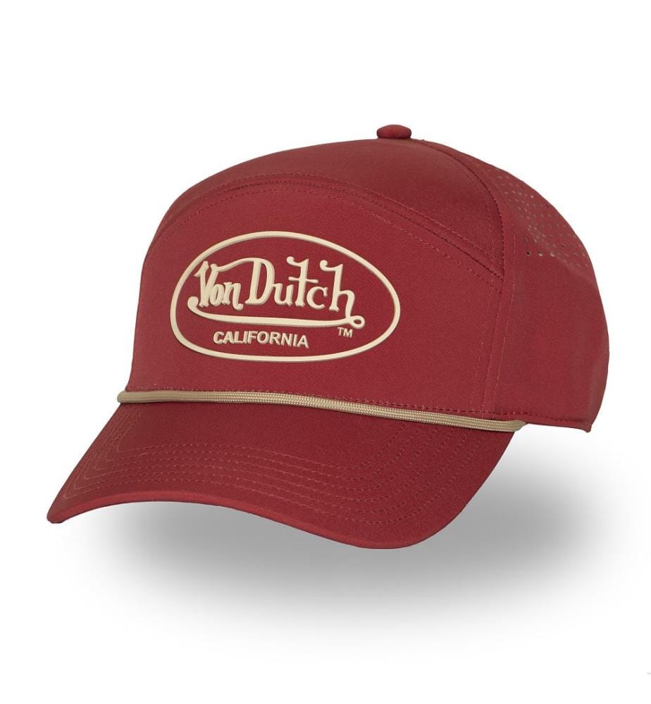 Cappello - Rosso e beige