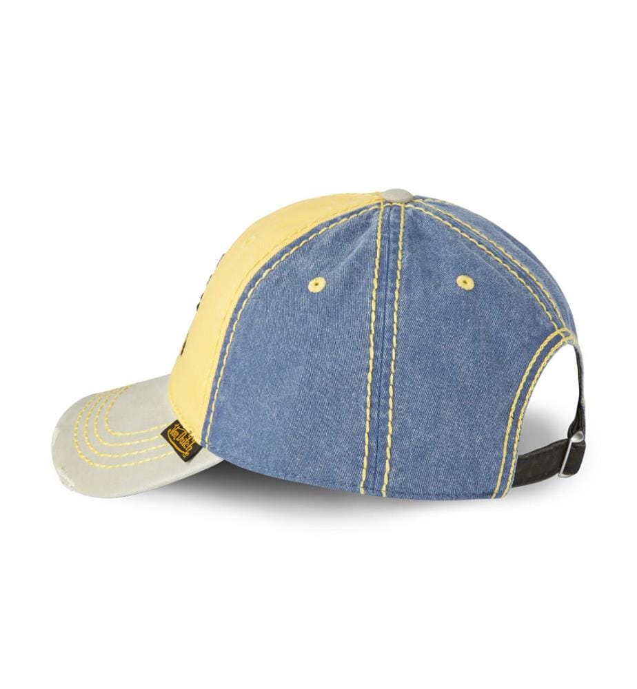 Casquette - Gris, Jaune et Bleu