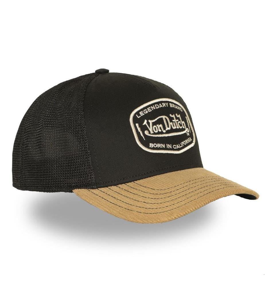 Casquette - Noir et Beige