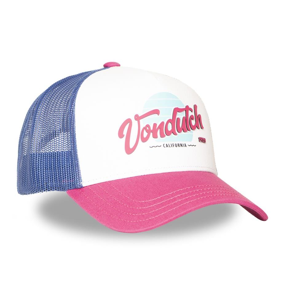 Casquette - Rose, Blanc et Bleu