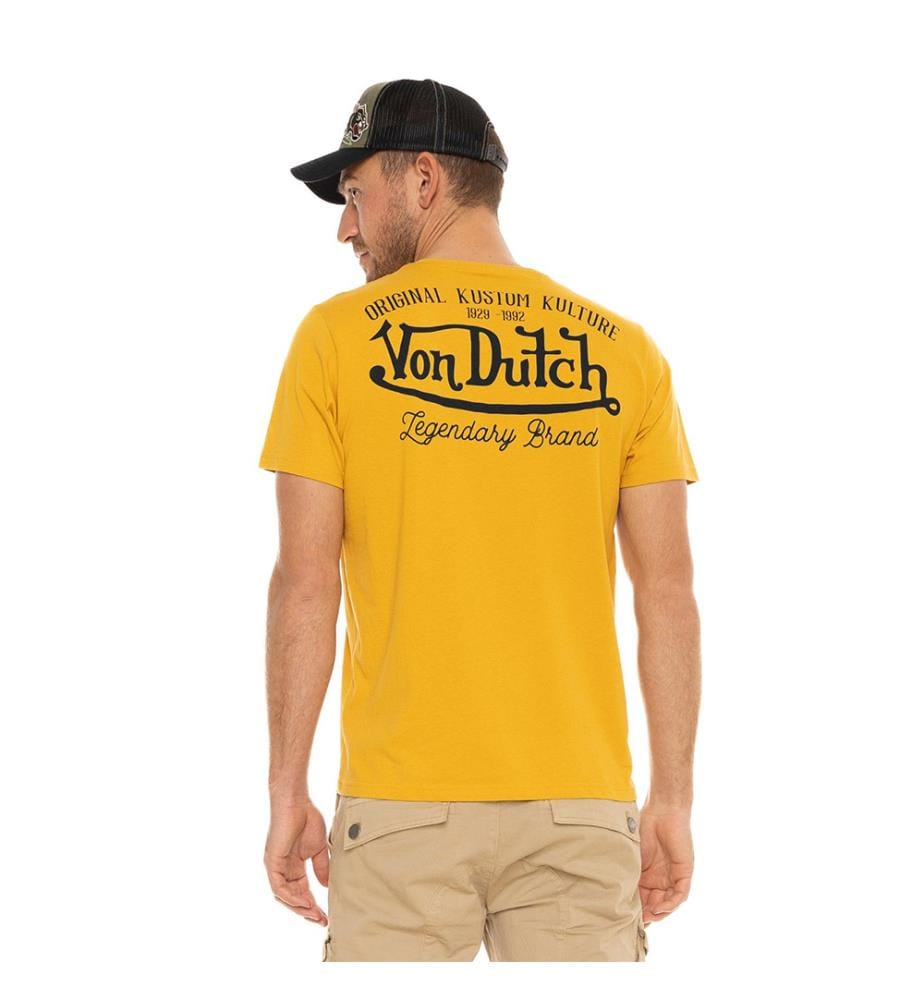 T-shirt - Yellow and White