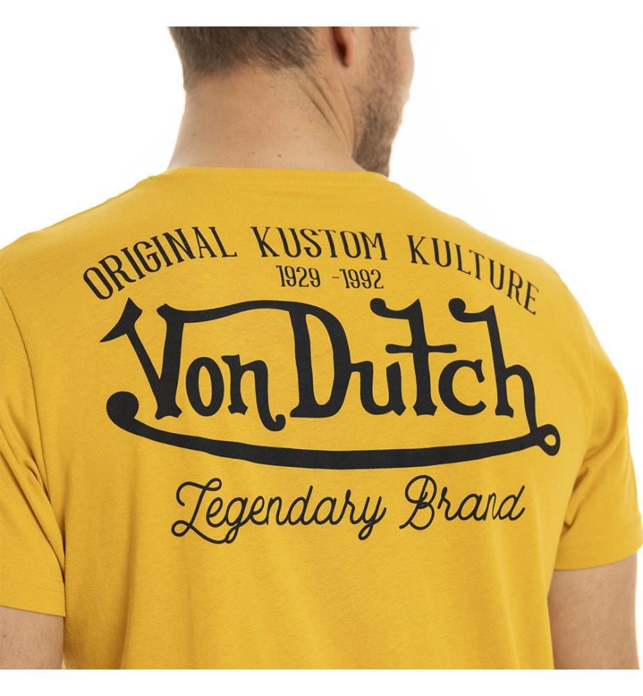 T-shirt - Yellow and White