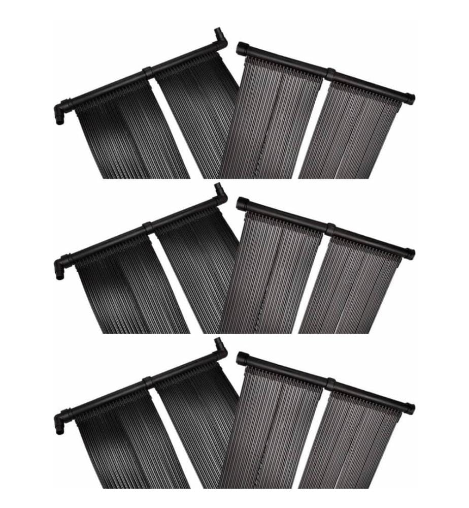 Solar-Panel Poolheizung 6 Stk. 80x620 cm