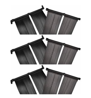 Solar-Panel Poolheizung 6 Stk. 80x620 cm