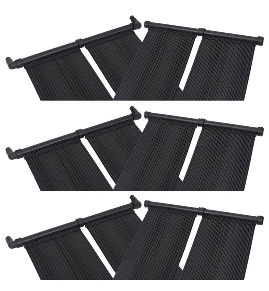 Solar-Panel für Poolheizung 6 Stk. 80x310 cm
