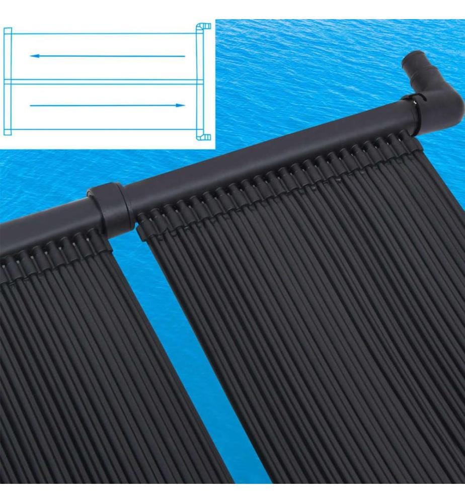 Solar-Panel für Poolheizung 6 Stk. 80x310 cm