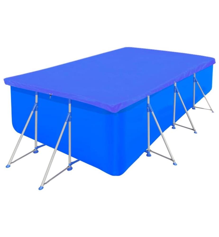 Couvertures de piscine 2 pcs PE Rectangulaire 90 g/m² 400x207cm
