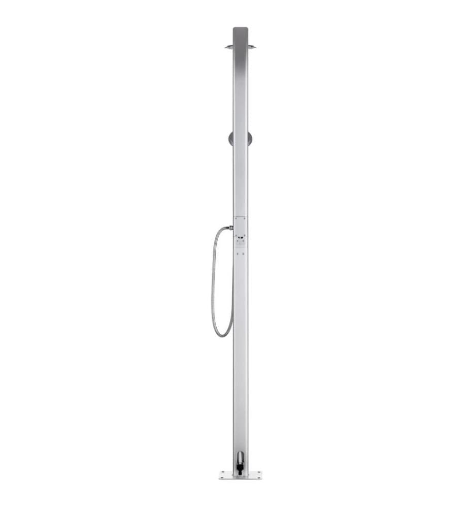 Gartendusche 215 cm Aluminium