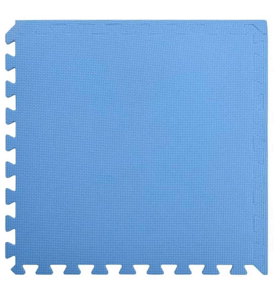 Tapis de sol de piscine 12 pcs Bleu 4,32 ? Mousse EVA