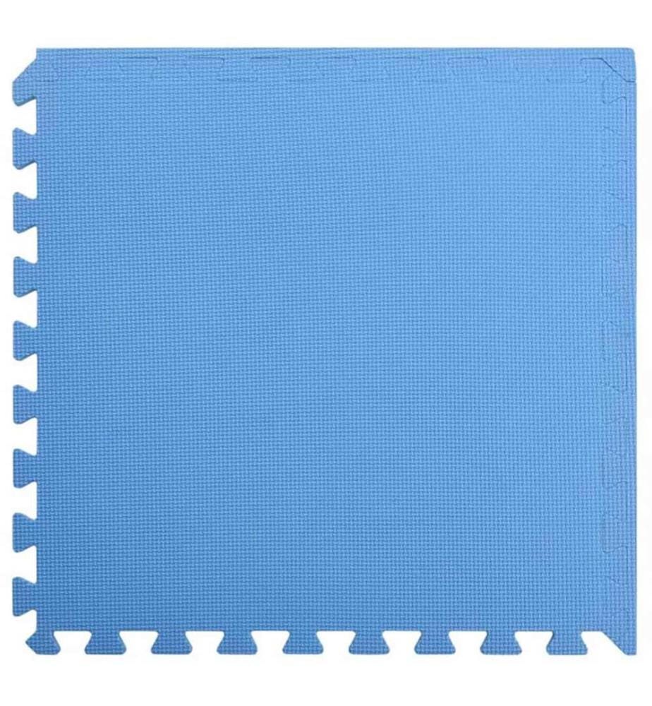 Pool Bodenteppich 24 pcs Blau 8,64 ? EVA-Schaum