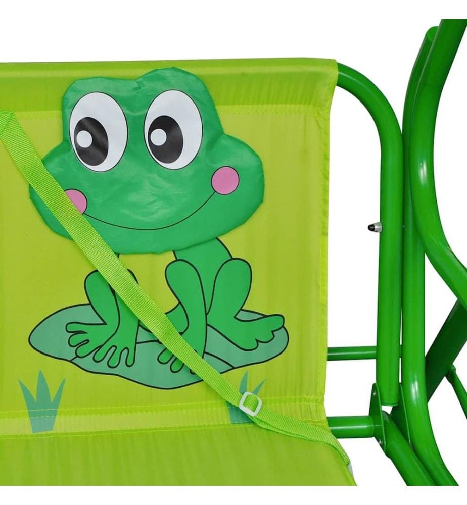 Siège balançoire pour enfants vert