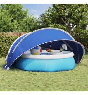 Pool-Dome Grün 430 x 430 x 210 cm