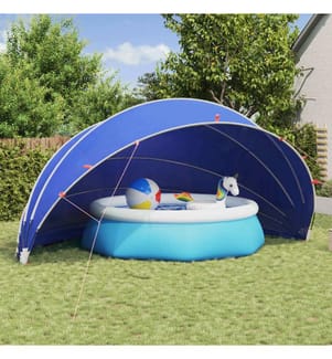 Pool-Dome Grün 592 x 590 x 275 cm
