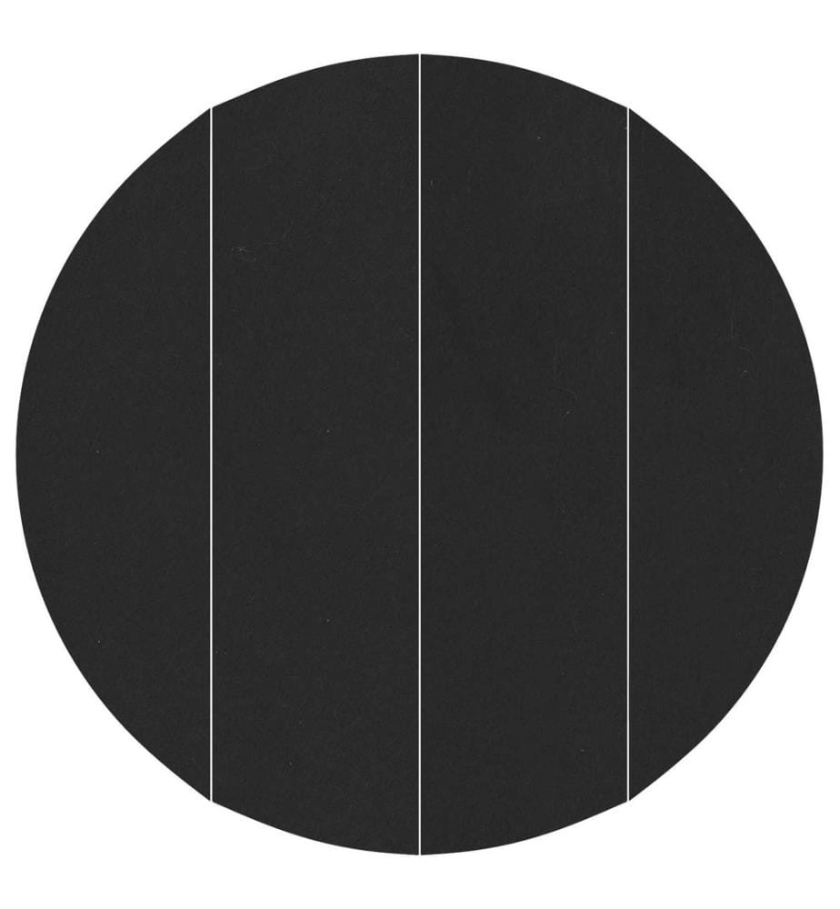 Bodenfolie für Pools Schwarz Ø 428 cm Vliesstoff