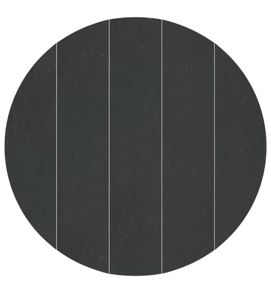 Bodenfolie für Pools Schwarz Ø 610 cm Vliesstoff