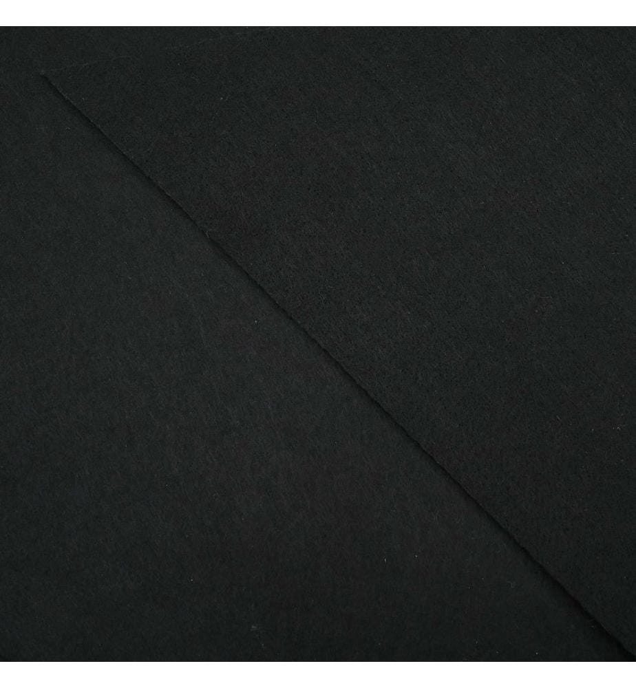 Bodenfolie für Pools Schwarz Ø 610 cm Vliesstoff