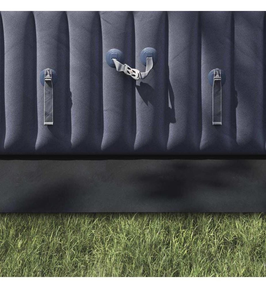 Bodenfolie für Pools Schwarz 500 x 250 x 0,1 cm Vliesstoff