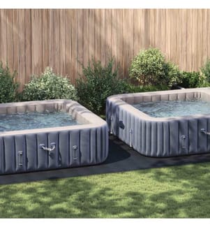 Tapis de piscine Noir 750 x 372 x 0,1 cm Tissu non tissé