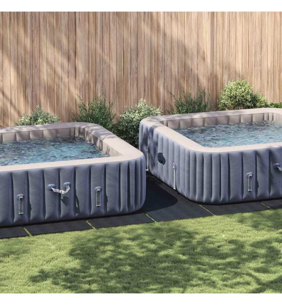 Bodenfolie für Pools Schwarz 999 x 500 x 0,1 cm Vliesstoff
