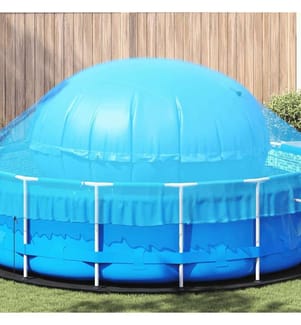 Winter Pool Kissen Blau Ø 220 x 140 cm PVC