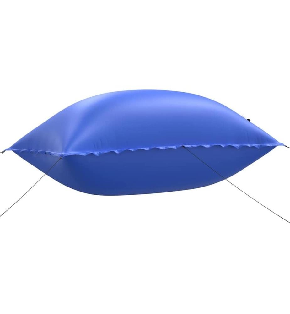 Coussin de piscine d'hiver Bleu 380 x 180 x 140 cm PVC