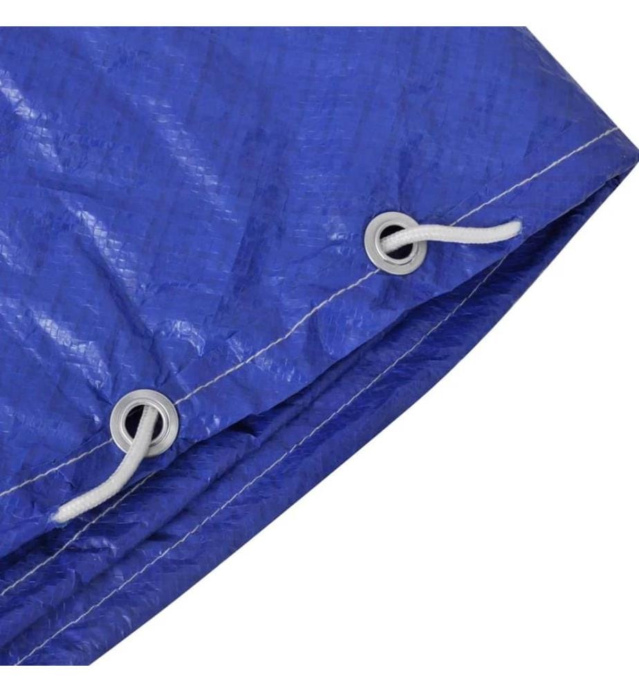 Poolabdeckung PE Rundform 450 - 457 cm 90 g/m²