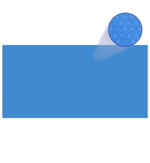 Poolabdeckung Blau 488×244 cm PE
