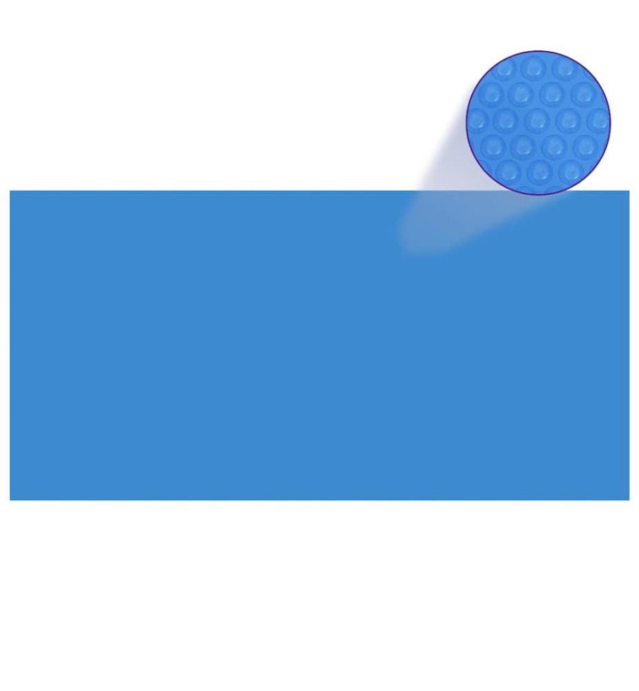 Poolabdeckung Blau 975×488 cm PE