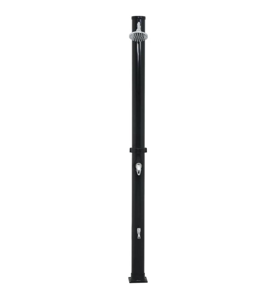 Solardusche Schwarz 220 cm 20 L