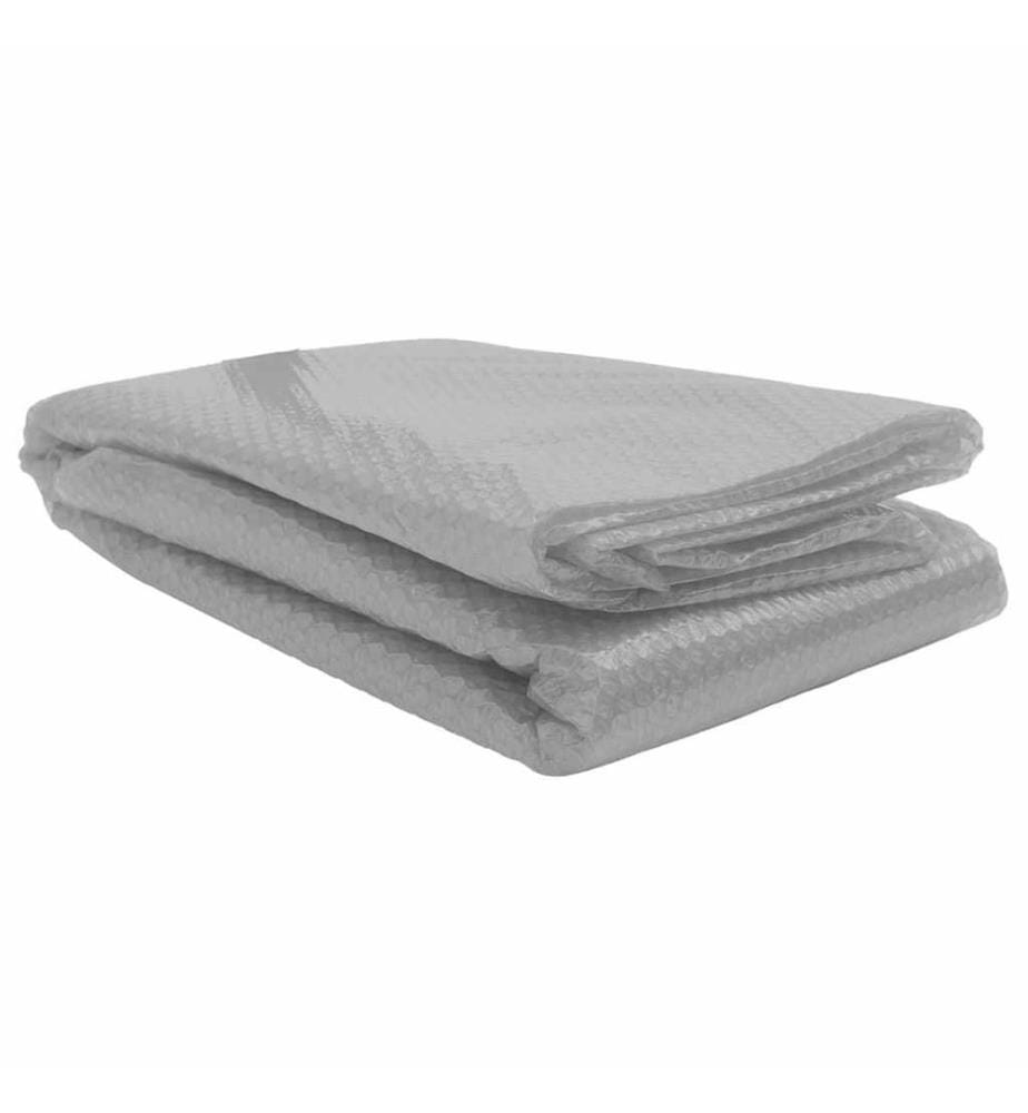 Film solaire de piscine flottant PE 260x160 cm Gris