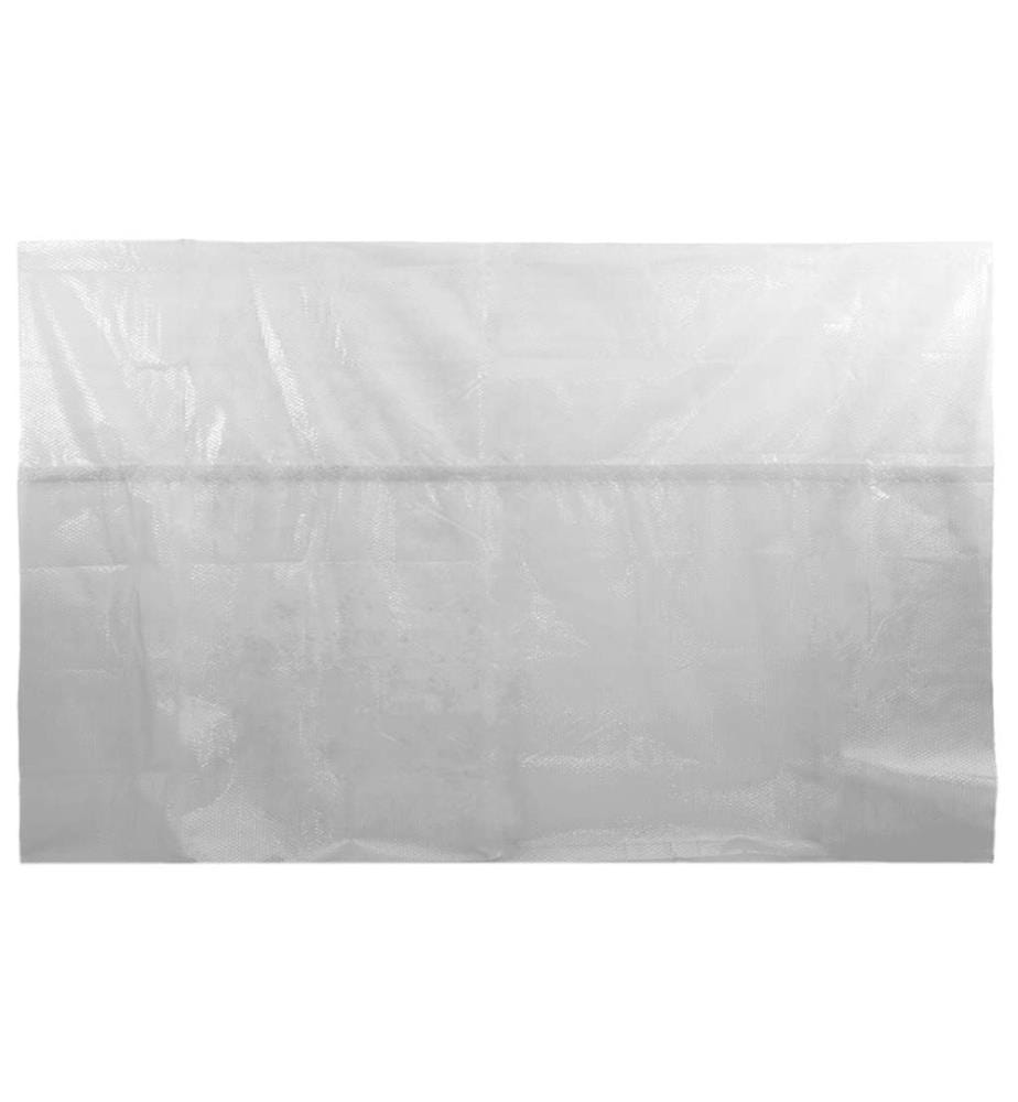 Film solaire de piscine flottant PE 260x160 cm Gris
