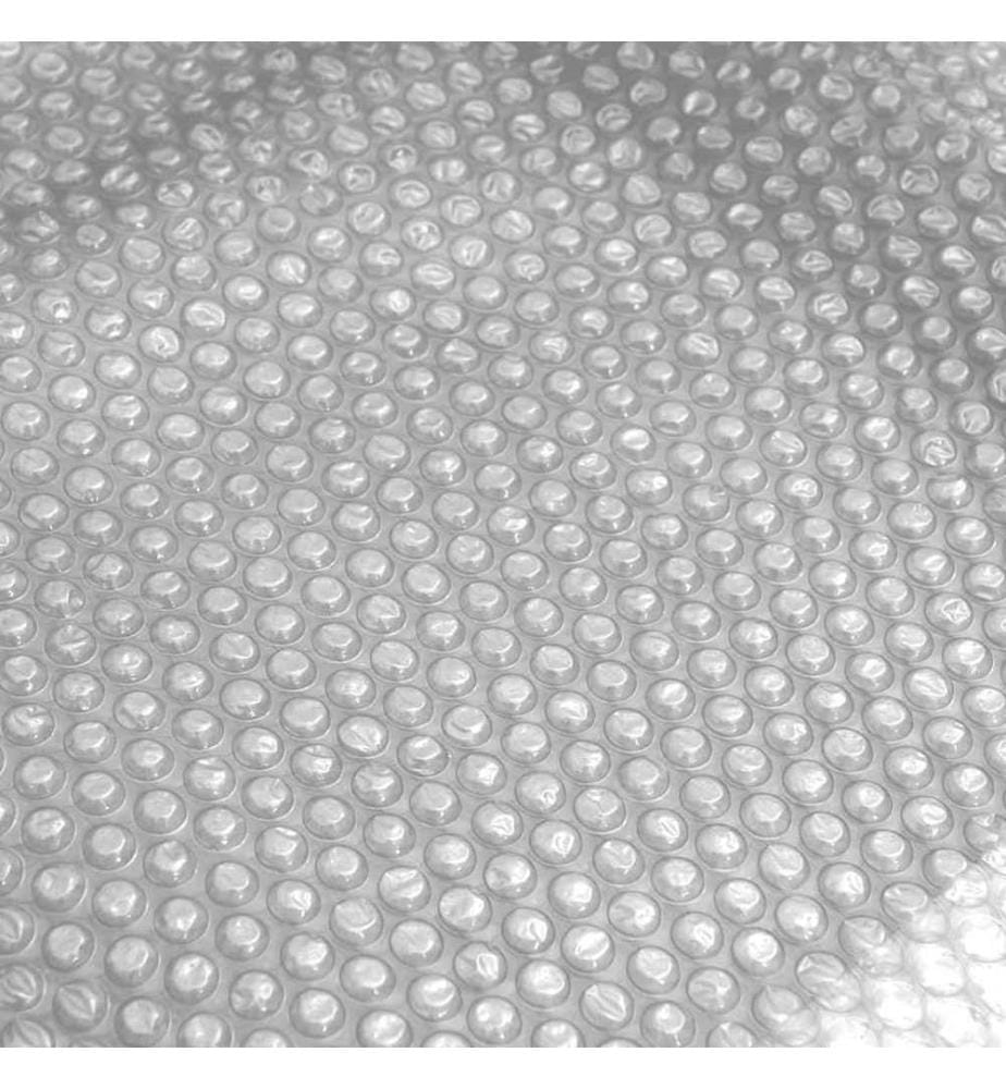 Film solaire de piscine flottant PE 260x160 cm Gris
