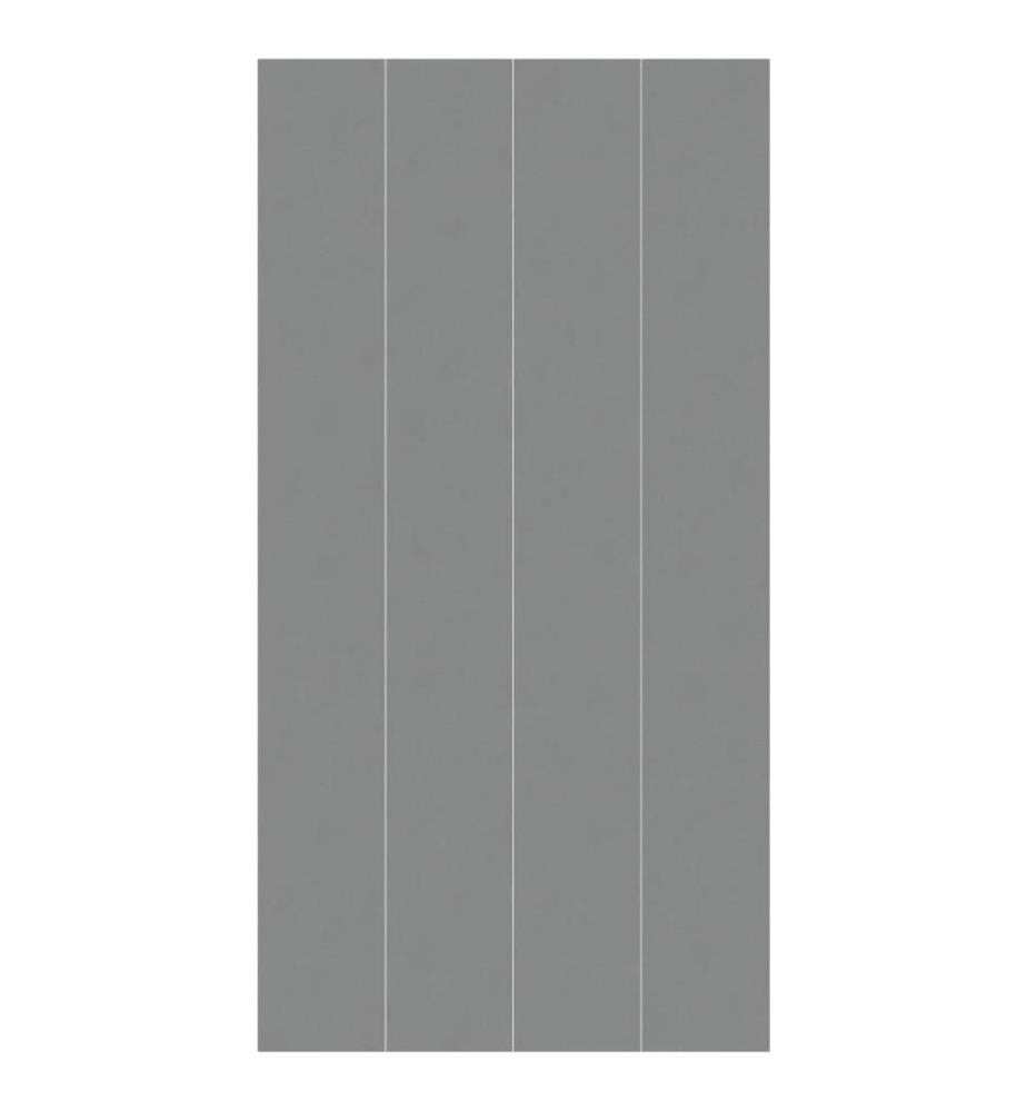 Bâche de piscine gris clair 820x420 cm géotextile polyester