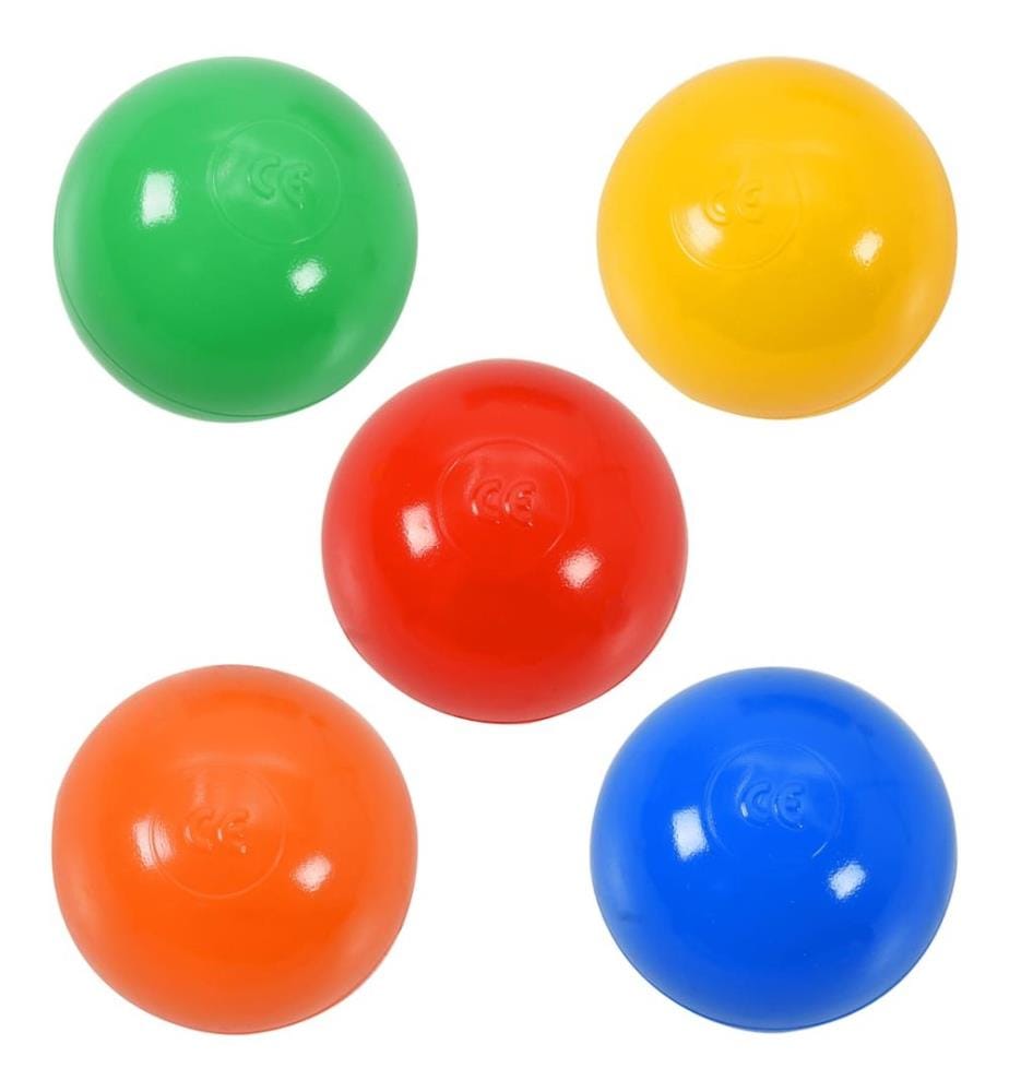 Ball pit with 300 balls for children 75x75x32 cm