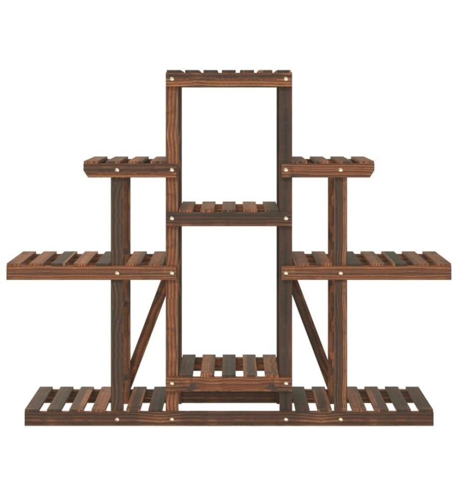Blumenständer 110x25x96 cm Massivholz Tanne