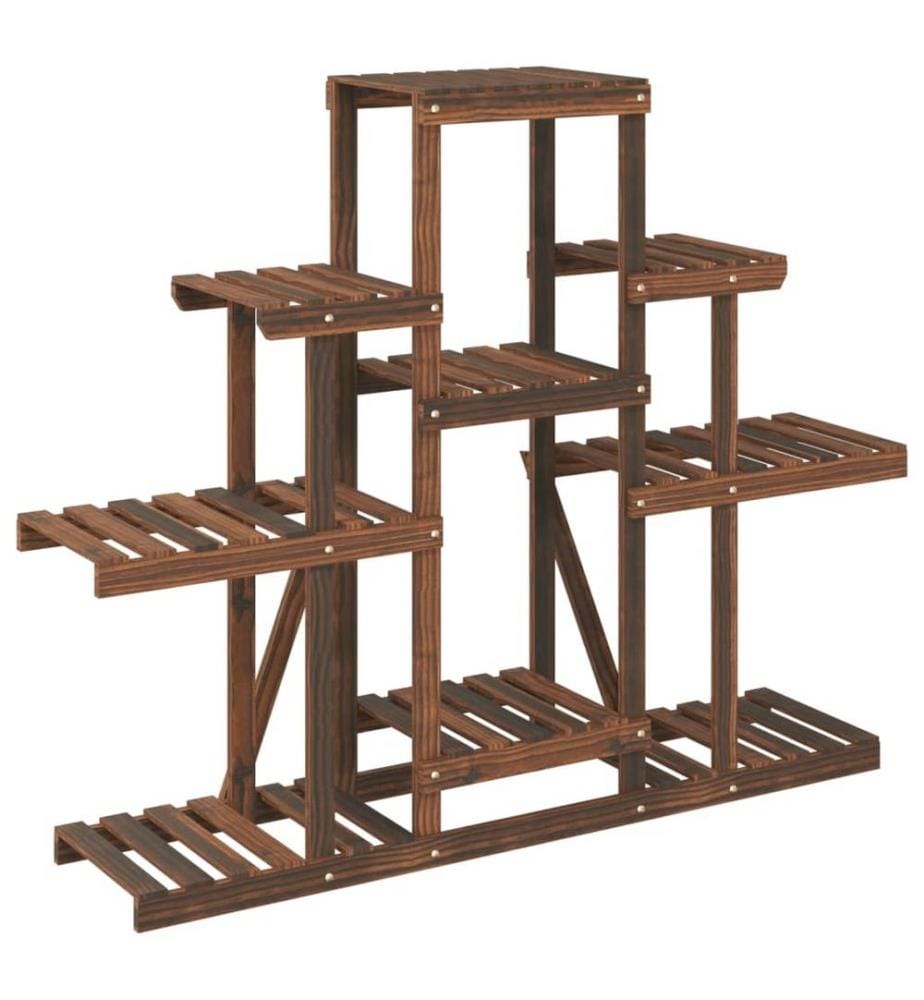 Blumenständer 110x25x96 cm Massivholz Tanne