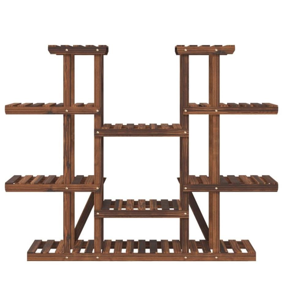 Blumenständer 110x25x110,5 cm Massivholz Tanne