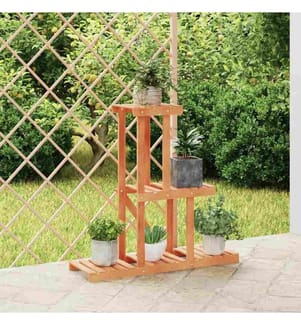 Blumenständer 81x25x75,5 cm Massivholz Tanne
