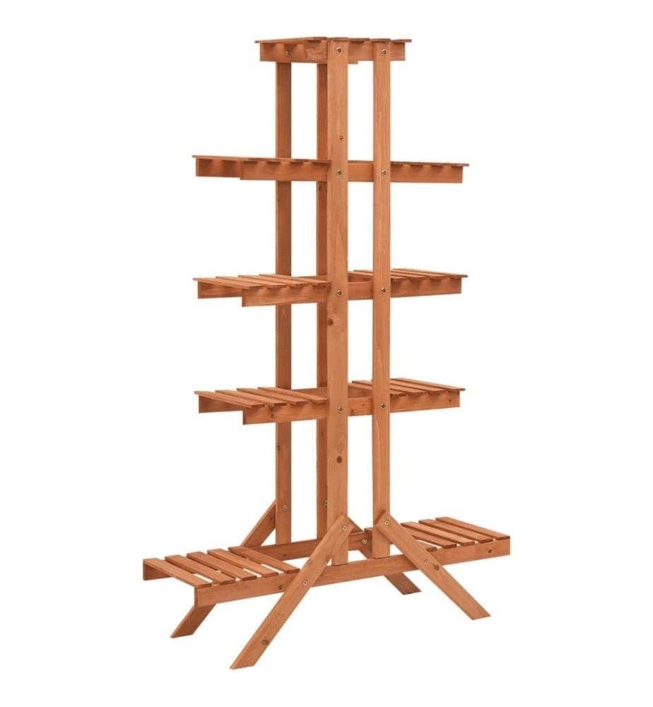 Blumenständer 83x25x132 cm Tannenholz Massiv