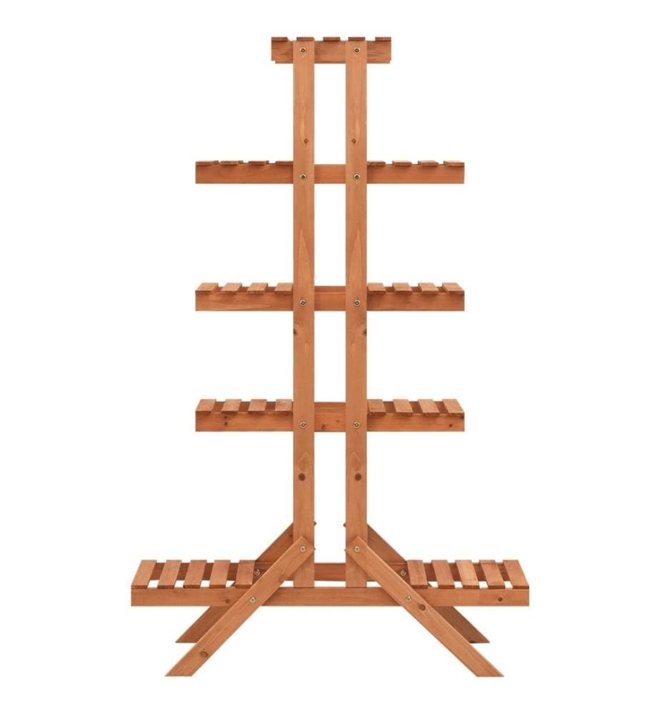Blumenständer 83x25x132 cm Tannenholz Massiv