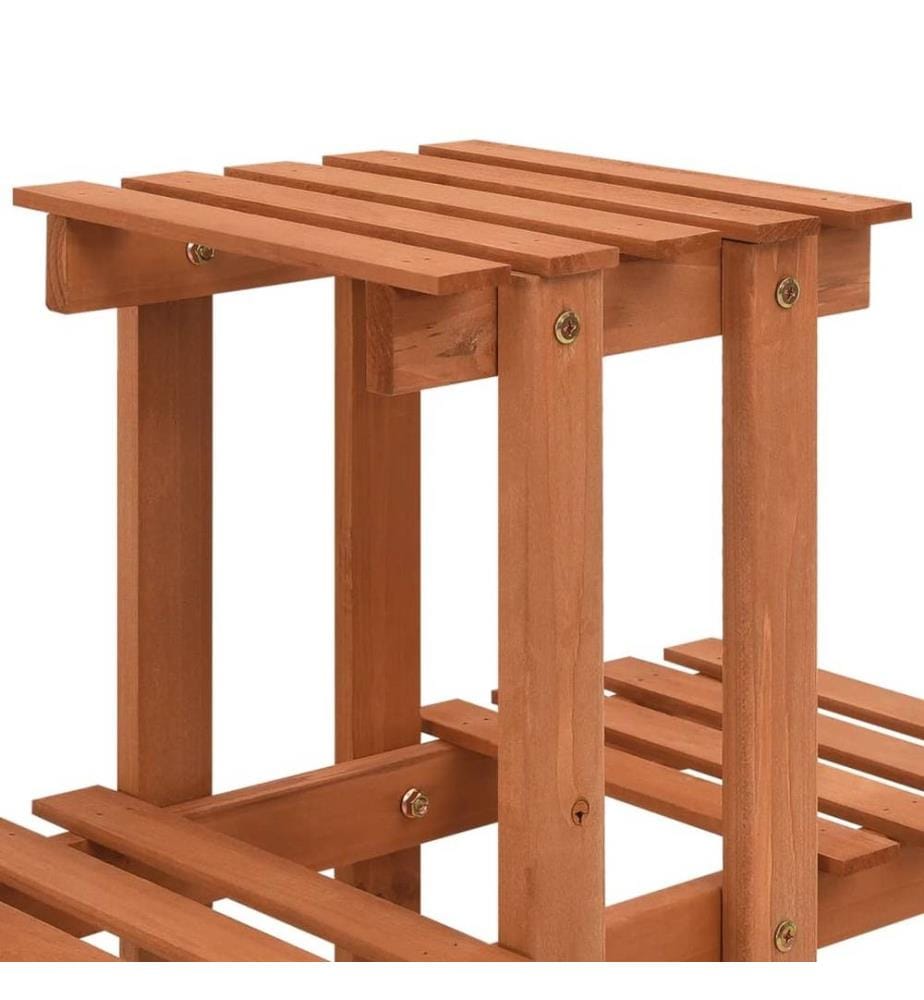 Blumenständer 83x25x132 cm Tannenholz Massiv