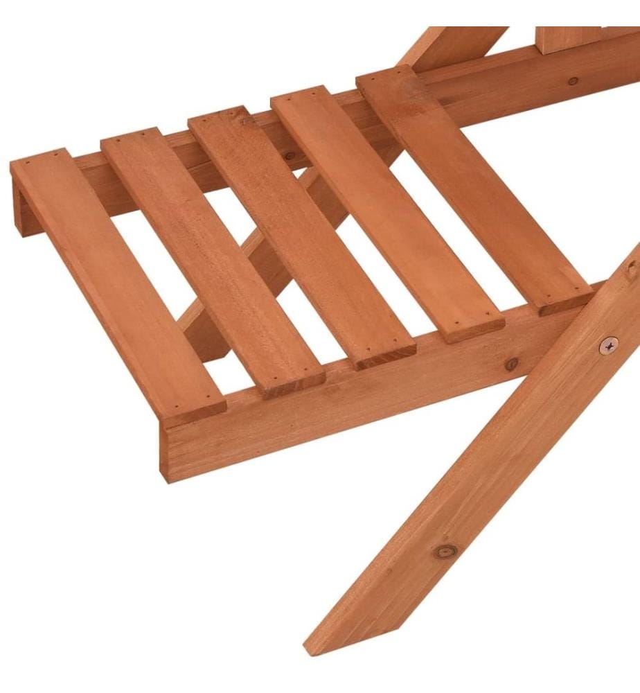 Blumenständer 83x25x132 cm Tannenholz Massiv