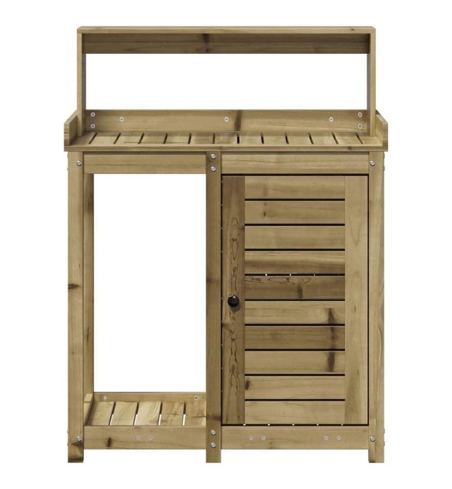 Pflanztisch Ablagen 82,5x50x109,5 cm Imprägniertes Kiefernholz