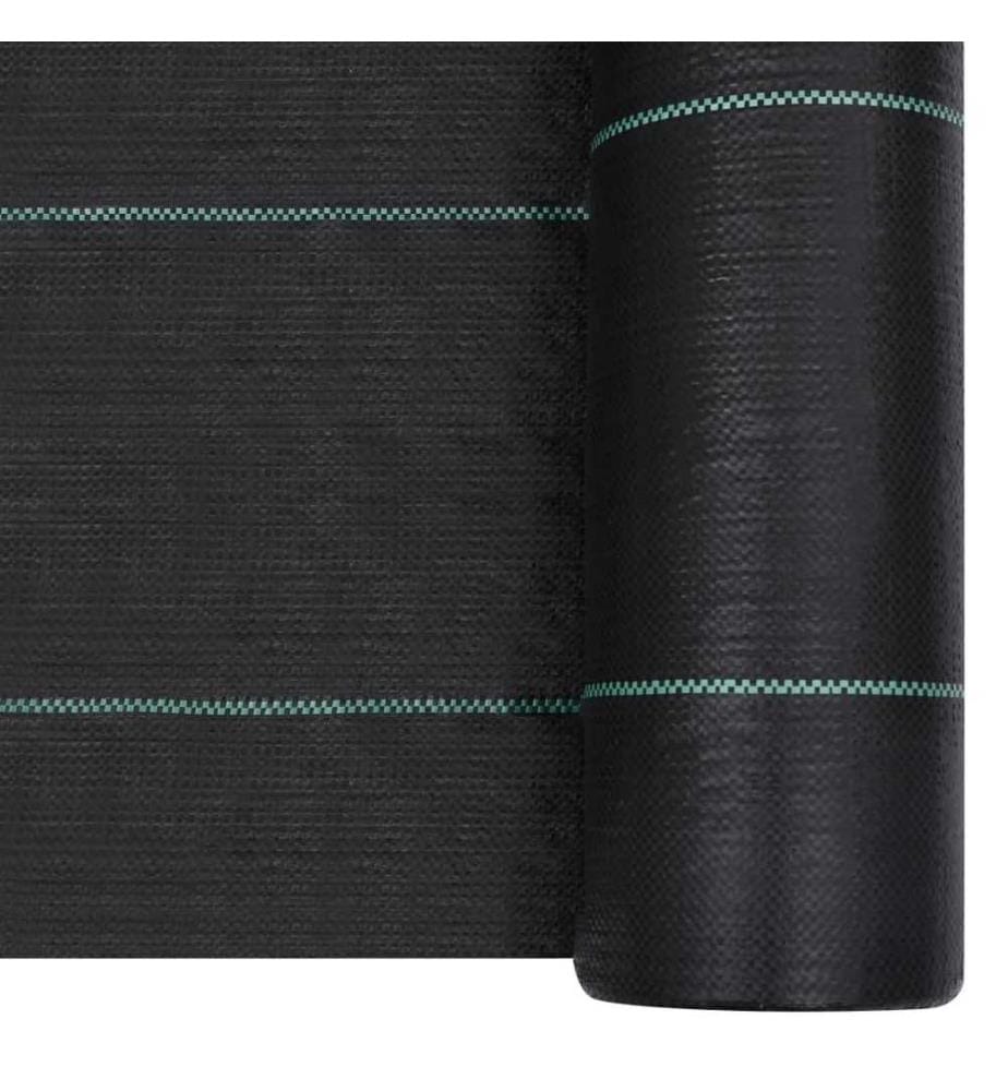 Unkrautfolie Schwarz 1x25 m PP