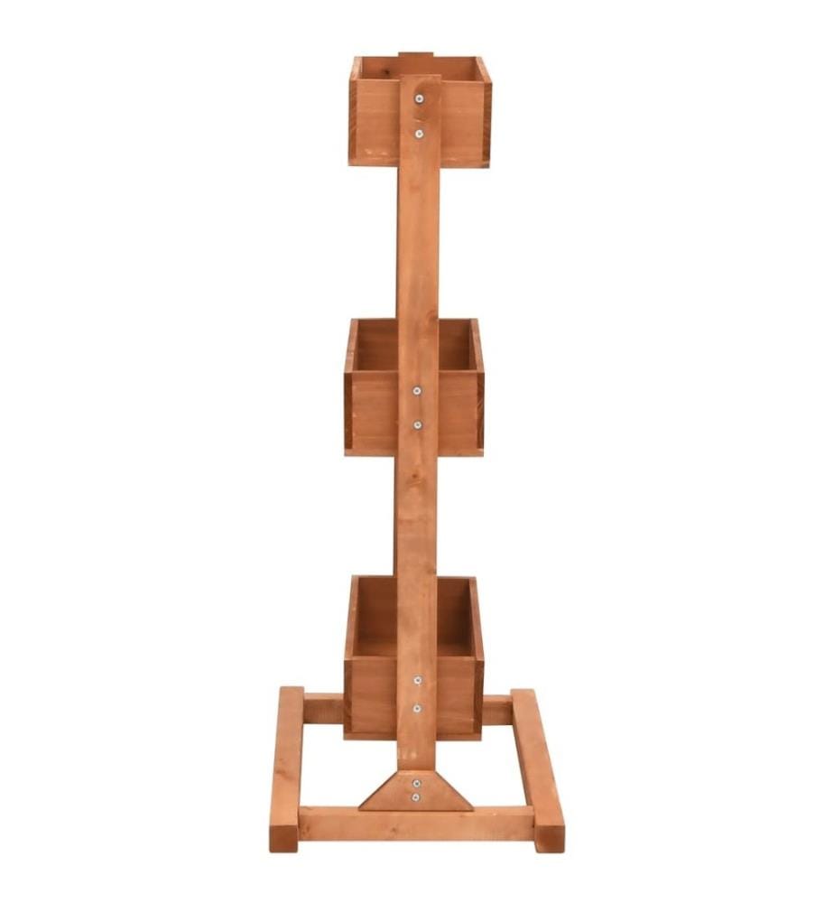 Pflanzkübel 52x30x78 cm Tannenholz