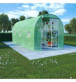 Gewächshaus 9 m² 4,5x2x2 m