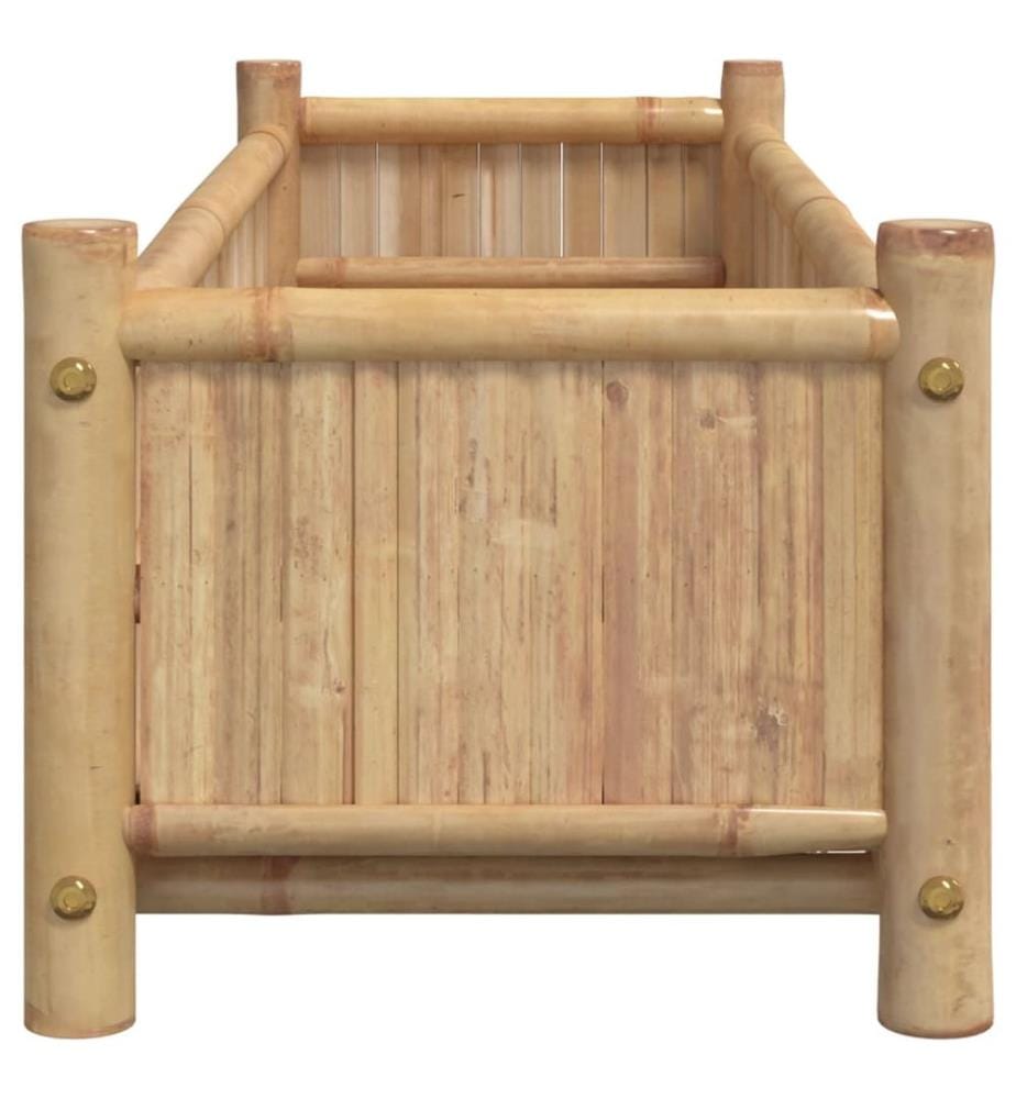 Pflanzkübel 100x30x25 cm Bambus