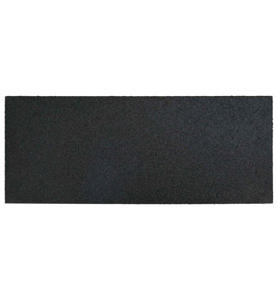 vidaXL Pierre de marchage 6 pcs Noir 60,5 x 25 x 2 cm Caoutchouc