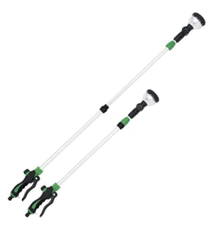 vidaXL Lance de pulvérisation télescopique avec 10 modèles 75-110 cm